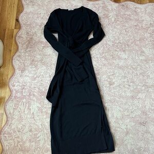 Simkhai Black Long Sleeve Dress